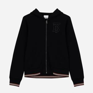 버버리 모노그램 후드 집업 BLACK 8053646