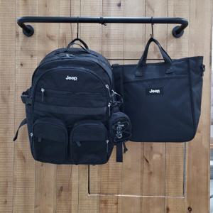 [지프키즈]고학년 웨빙TAPE 투포켓 백팩 보조가방세트BK KQ0GAU0