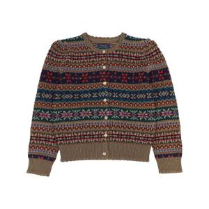 폴로랄프로렌키즈 가디건 312950810001 BROWN