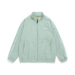 내셔널지오그래픽 키즈 K231UFT250 우븐 트레이닝 집업 APPLE MINT