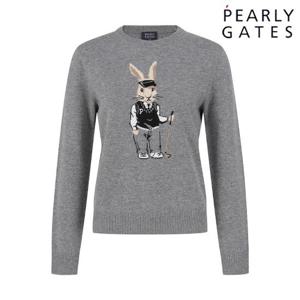 파리게이츠 (531E1SR101GY) 공용 울캐시 바니 모티브 니트