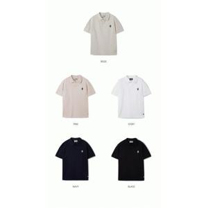 [후아유] 공용 스티브 카라 티셔츠 / Steve Collar T-Shirt WHHAF2411U