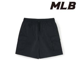 MLB (3ASMB0653-50BKS) 베이직 고프코어 나일론 6부 카고 반바지