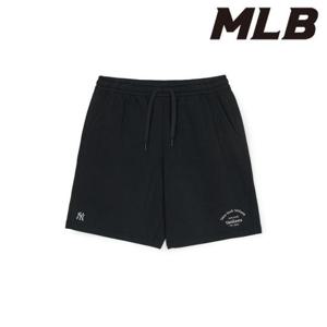 MLB (3ASPB0953-50BKS) 베이직 레터링로고 6부 반바지