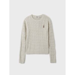 [후아유]Steve Cable R-neck Pull over WHKAF1204F_CC