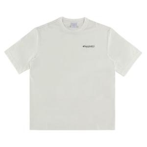 [디스커버리] 프레시벤트 워싱 마운틴 핸드드로잉 그래픽 반팔티셔츠 DXRS8P053 WHS