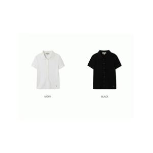 [후아유] 여성용 카라 반팔 가디건티 / Collar Cardi T-shirt WHHAF2591F