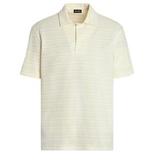 25 FW Zegna 코튼 폴로 셔츠 UF384A9F781R TP437612567