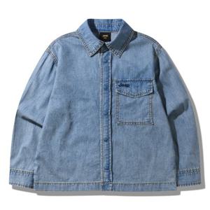 [JEEPKIDS(지프키즈)] 여름 긴팔 데님 셔츠 KQ2SHU721