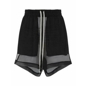 [RICK OWENS] 라프리마 여성 팬츠 반바지 실크 RO01E7377S09 블랙 /8