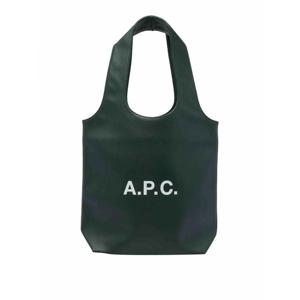[APC] 라프리마 여성 토트 가방 그린 Ninon 백 PUABOM61861KAF /8