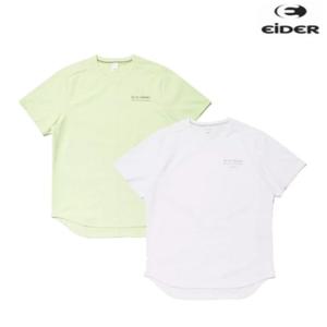 온더락 여성 긴기장 반팔 라운드 티셔츠 DWM23206