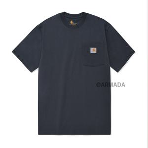 [칼하트]칼하트 K87 워크웨어 포켓 반팔티셔츠 블루스톤
