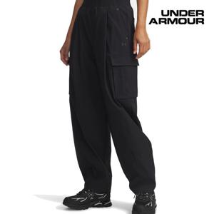 [언더아머(백)]여성 루즈핏 긴바지 UA 언스타퍼블 우븐 립스탑 카고팬츠 6007025-001