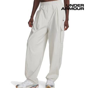 [언더아머(백)]여성 루즈핏 긴바지 UA 언스타퍼블 우븐 립스탑 카고팬츠 6007025-110
