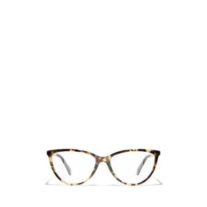 샤넬 안경 CH3470U 1770 HAVANA YELLOW SPOTTED