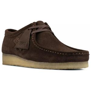 CLARKS WALLABEE DARK BROWN SUEDE- 26156606 (왈라비 부츠)