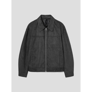 (42593ZLY24) [에잇세컨즈] 페이크 스웨이드 블루종  애쉬