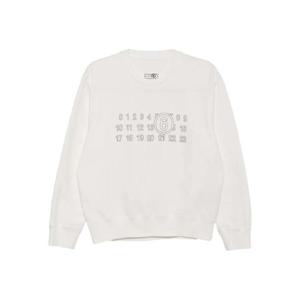 25 FW 메종마르지엘라 로고 프린트 코튼 스웨트셔츠 S52GU0248M25025 TP442540282
