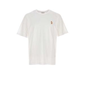 메종키츠네 반팔 티셔츠 PM00123KJ7026 P100 White