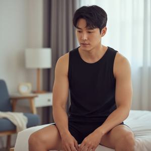 [비비안(언더웨어)]시원한 피팅감 에어로쿨 남성 무봉재 런닝 드로즈 팬티 세트 RU1717PT1717D