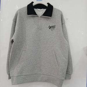 [에꼴리에][모다부평]노기모  반집업 맨투맨티/25D0439GY_BP