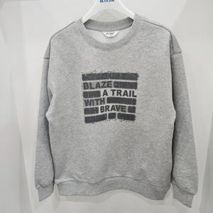 [에꼴리에]노기모 크랙 레터  맨투맨티(25D04330)_US