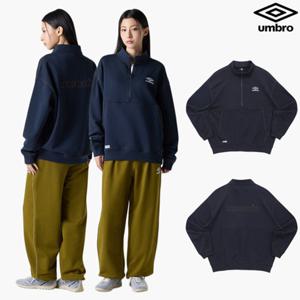 [엄브로] 크리스피 타슬란 카라 하프집업 UQ321CFS92_DVY0