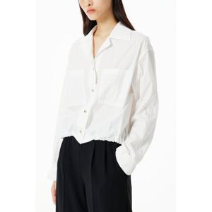 [지컷]스트링 헴 오픈 카라 셔츠 7254360103YDP