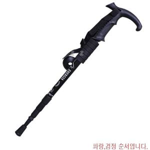레키등산스틱 등산 스틱 T형 4단 등산장비 트레킹 등산지팡이 산