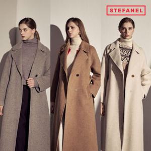 스테파넬 25FW 울 알파카 롱 코트