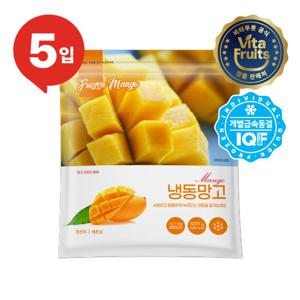비타푸룻 베트남 냉동 망고 05 팩 (팩당 500g)