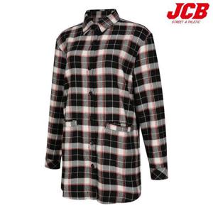 [제이씨비]여아 루즈핏 체크 셔츠 (JBK1O541GSB)