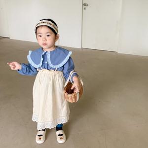 [베이비맥스] 마린 프릴 블라우스 R5401