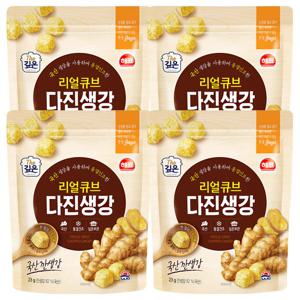 해표 리얼 큐브 다진생강 23g 4개