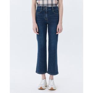 닥스 골프 여성 24SS 클리어런스스테디셀러세미 부츠컷 워싱 데님 팬츠 (NAVY) WNPA4A001N2