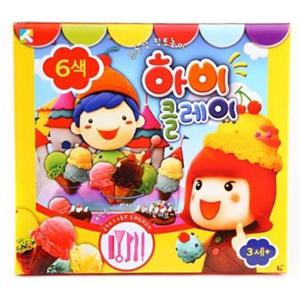 토단 하비클레이세트.6색.1세트