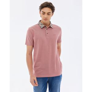 닥스 골프 남성 24SS 클리어런스스테디셀러체크 포인트 폴로티셔츠 (PINK) WGTS4B400P2