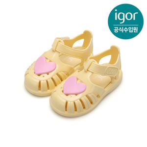 [이고르]토비 글로스 러브 젤리슈즈 바닐라 키즈샌들 IGSDL4M2YL by트래드후스