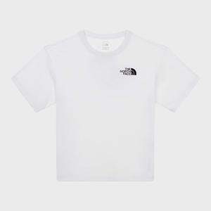 [노스페이스] 키즈 올트레인 반팔 라운드 티 NT7UR09S_WHT