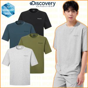 디스커버리 25S 여름신상 남성 프레시벤트 경량 트레이닝 반팔 티셔츠 DMTR65053-ICWJ