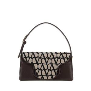 VALENTINO GARAVANI 투알 아이코노그래프 amp 가죽 Le Grand Deuxieme 숄더 백 2W2B0L25JSQ 6ZN