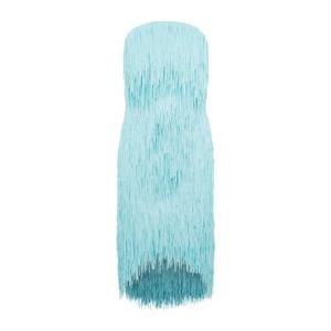 보테가베네타 미디 원피스 736133 V2SF0 4159 BLUE