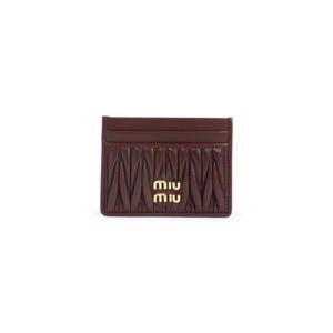 미우미우 카드지갑 5MC076AFPP F0007 BORDEAUX
