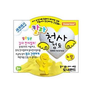 도너랜드 4000 칼라천사점토 노랑30G (1개)