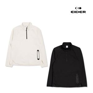 아이더 [택가 129,000원] 여성 쿼츠 보온성 우수한 긴팔 짚업 티셔츠 DWU22201