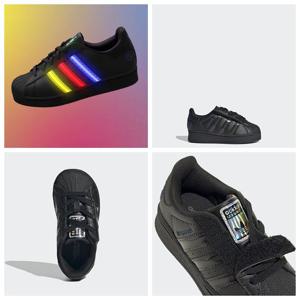 아디다스키즈 JS1295 오리지널스 슈퍼스타 LED 라이트 컴포트 운동화 (130-160) HMDK