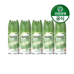 [유한양행]해피홈 아웃도어 모기/진드기 기피제 150ml 5개