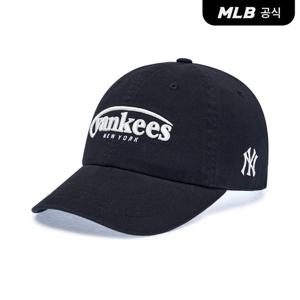 [MLB공식] [카리나 PICK] 젤리 언스트럭쳐 볼캡 NY (Black) 3ACPV315N-50BKS