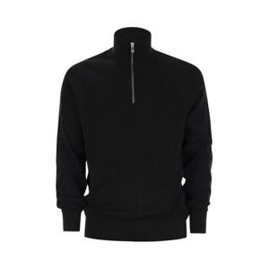 브루넬로 쿠치넬리 집업 니트 M29400104 CH101 BLACK